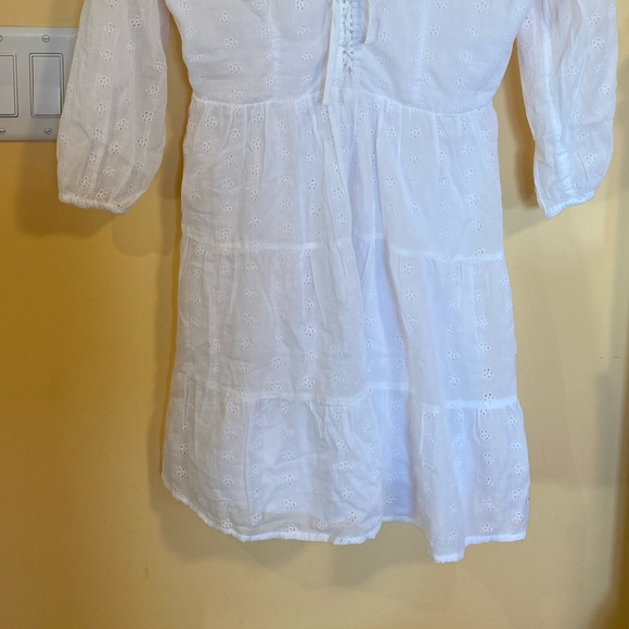 White babydoll summer dress - Picture 2 of 7